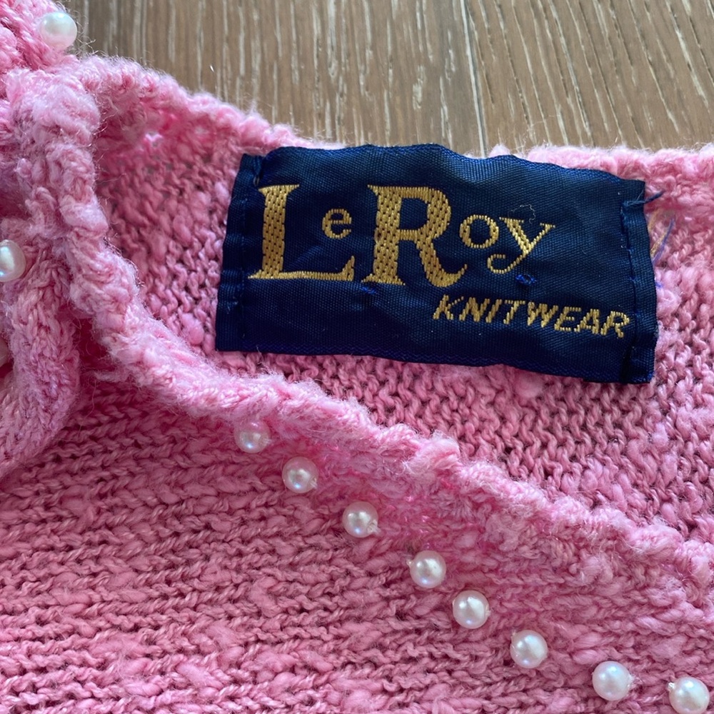 Barbie Pink 80’s Knitwear holiday sweater